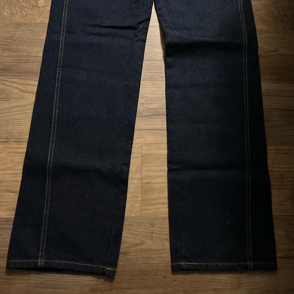 Zara: V front tailored straight leg jeans. - Picture 5 of 13